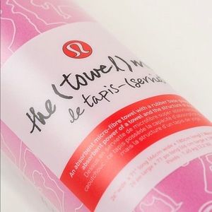 Lululemon towel mat - pink
